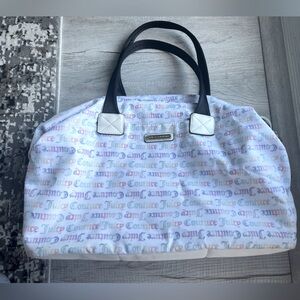 Juicy Couture Rainbow Word Play Overnight bag